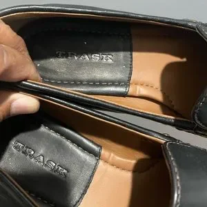 Trask ‘Seth’ Loafer in Black Sheepskin Sz 11.5 Trask Seth Loafers – Saint Bernard main image 2